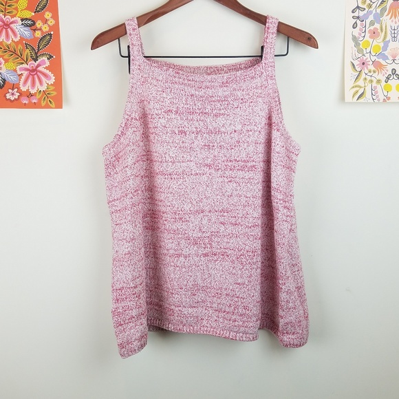 LOFT Tops - Square Neck Sweater Tank